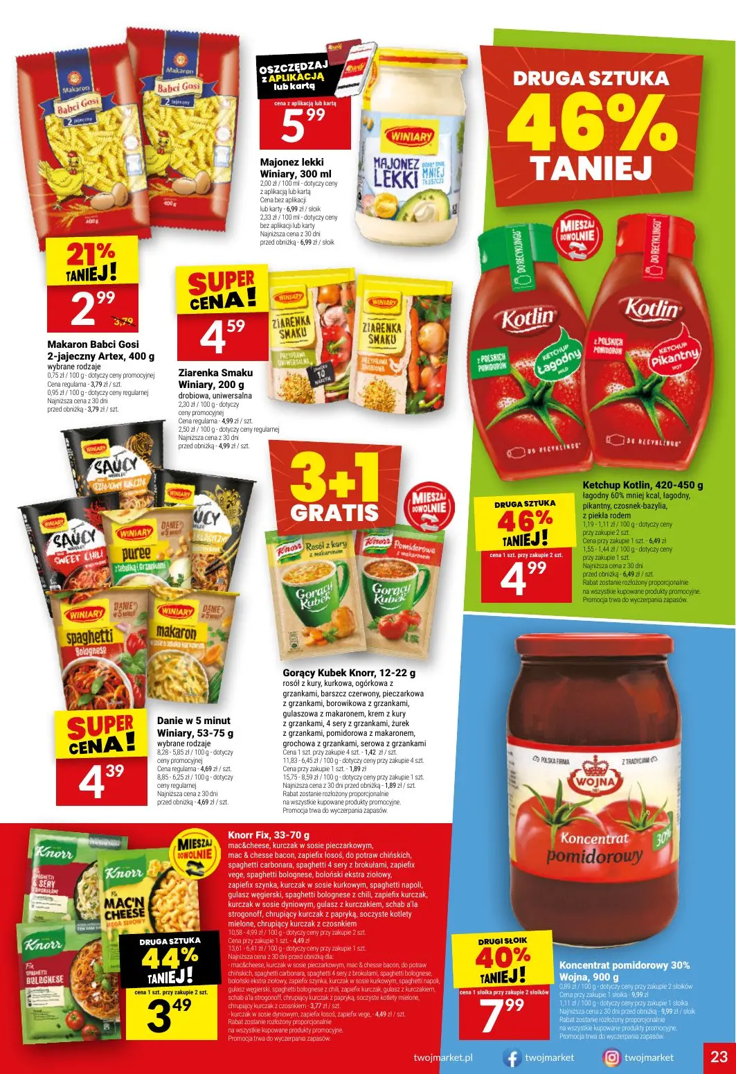 gazetka promocyjna Twój Market Zawsze po drodze! - Strona 23