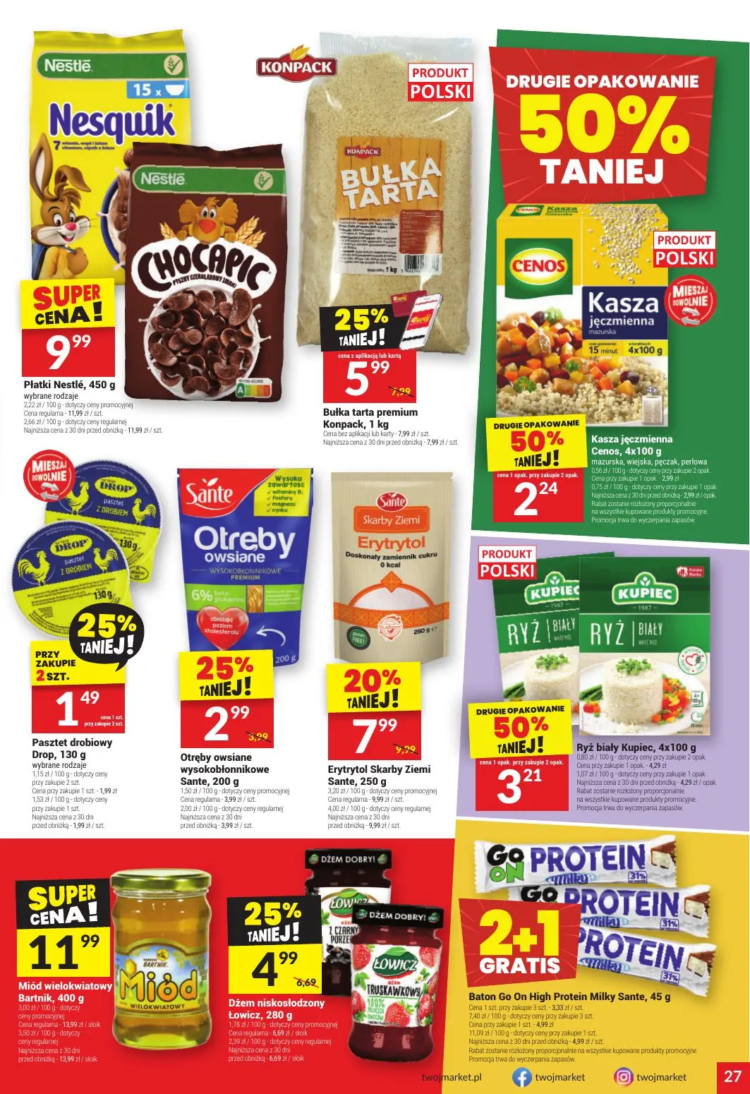 gazetka promocyjna Twój Market Zawsze po drodze! - Strona 27