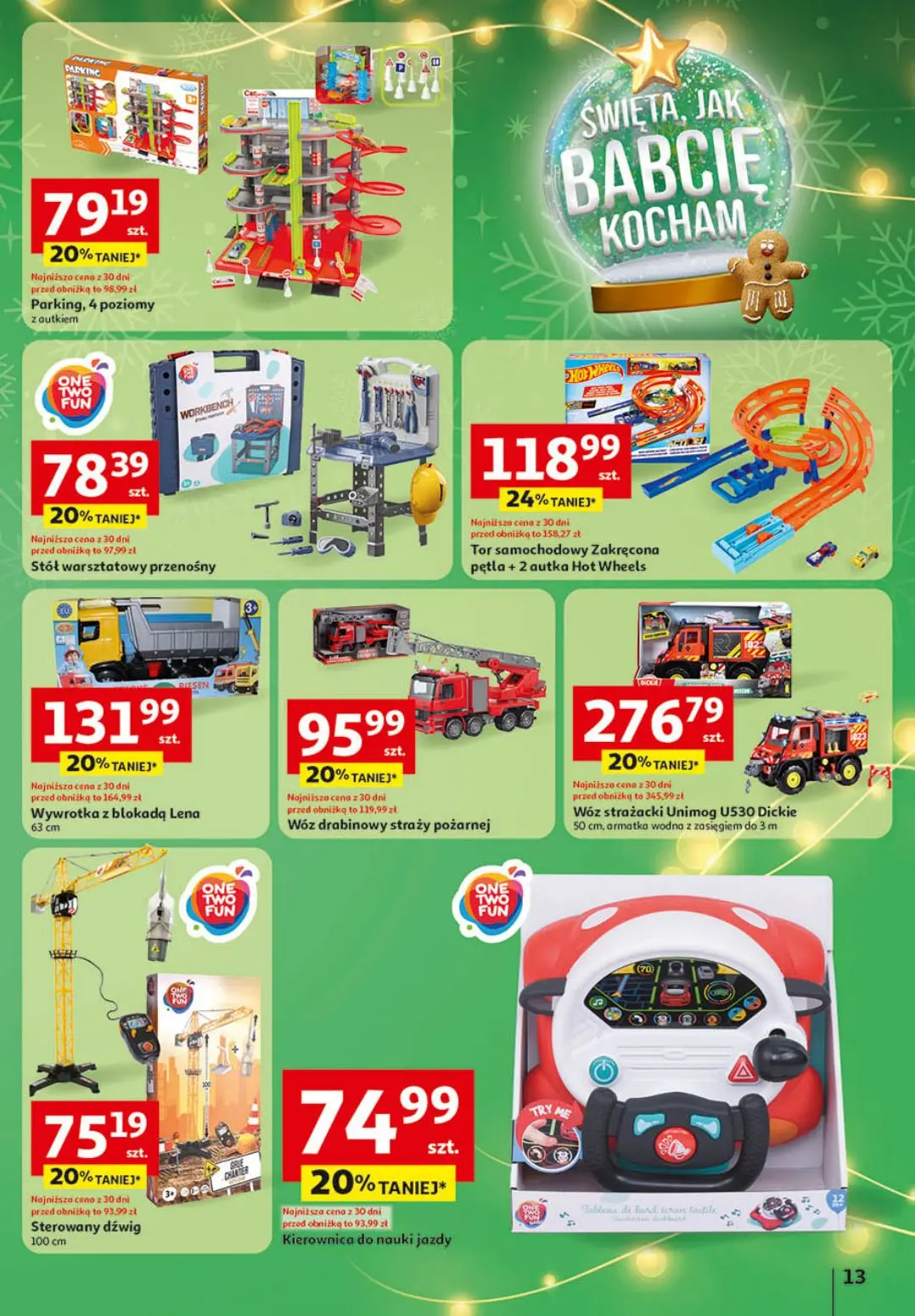gazetka promocyjna Auchan Święta, jak babcie kocham - Strona 13