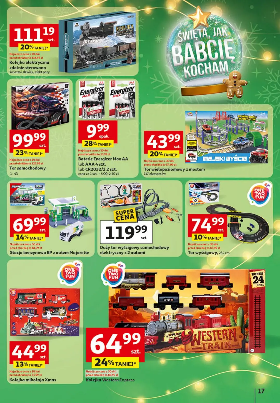 gazetka promocyjna Auchan Święta, jak babcie kocham - Strona 17