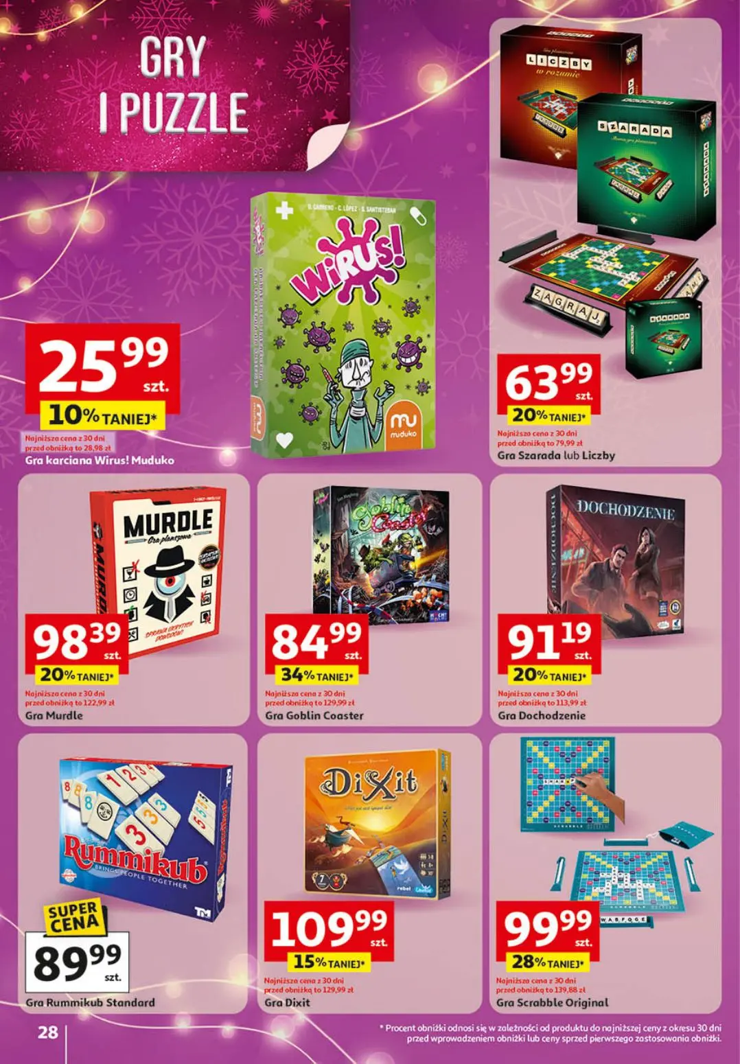 gazetka promocyjna Auchan Święta, jak babcie kocham - Strona 28