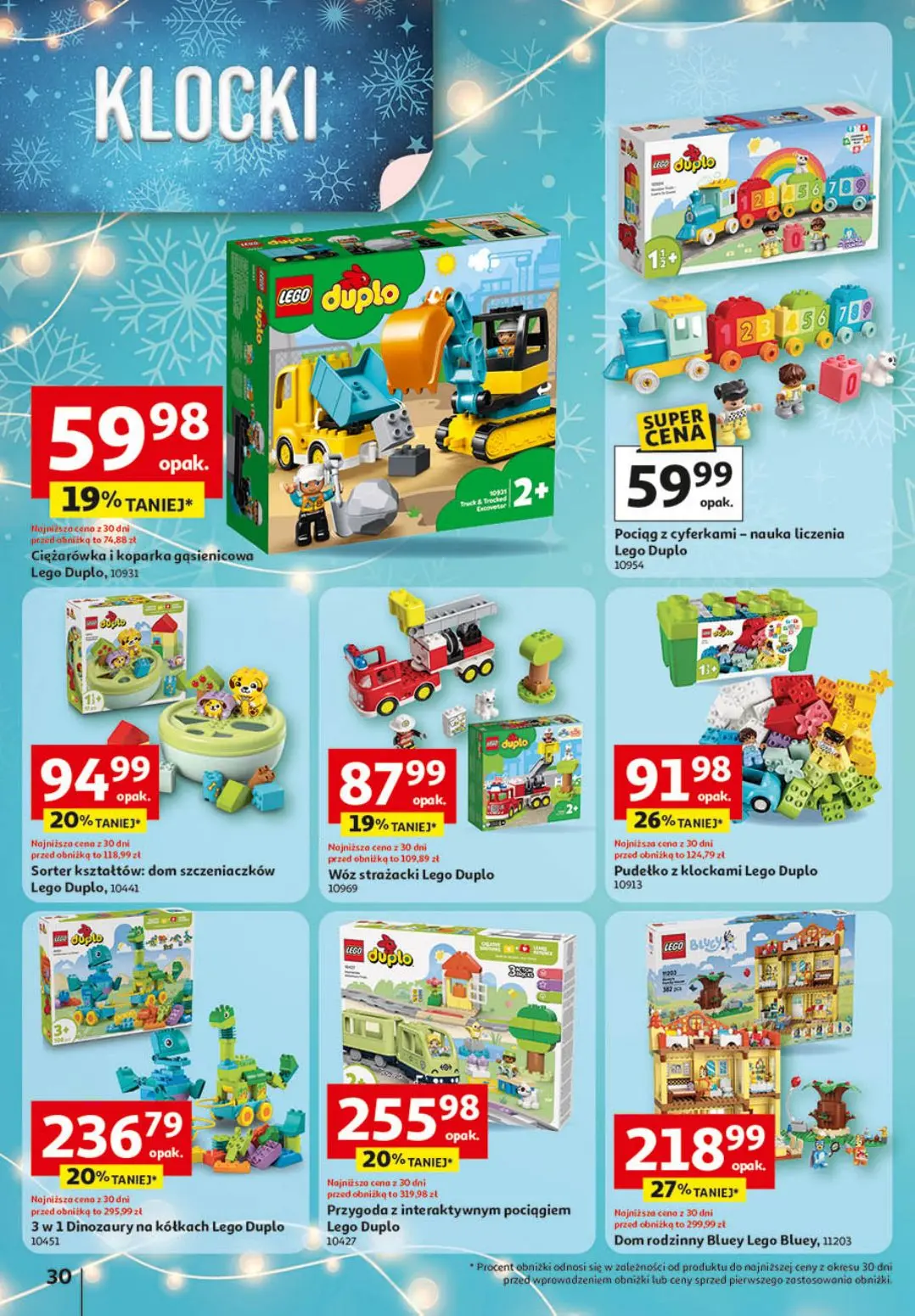 gazetka promocyjna Auchan Święta, jak babcie kocham - Strona 30