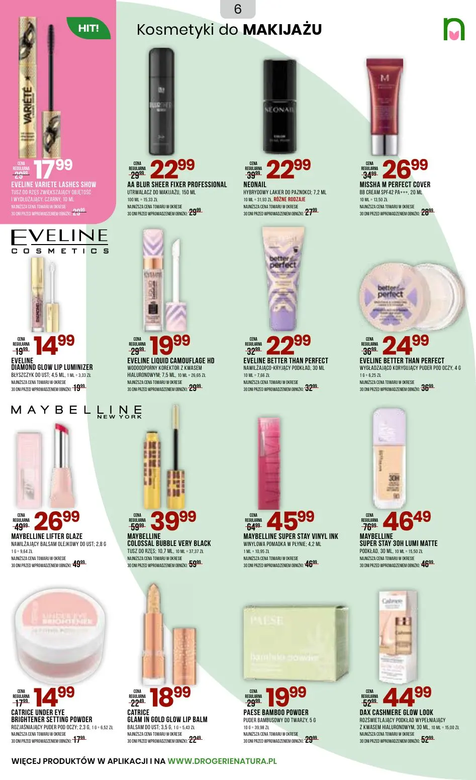 gazetka promocyjna Natura Drogeria blisko ciebie - Strona 6