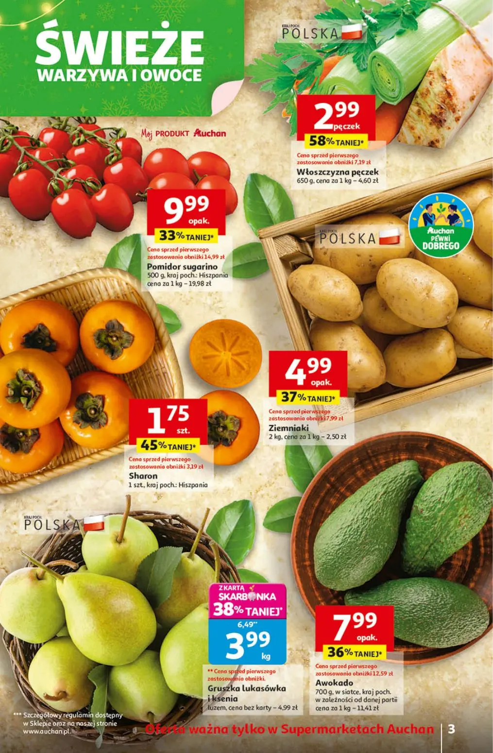 gazetka promocyjna Auchan Supermarket 15000 okazji - Strona 3