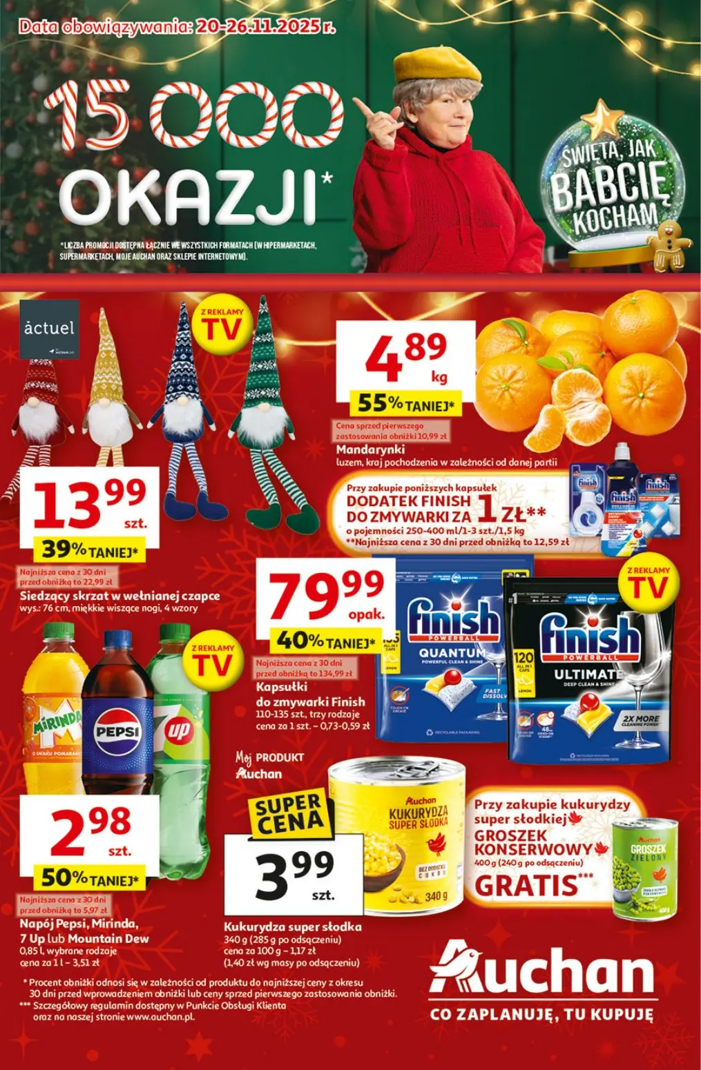 gazetka promocyjna Auchan 15000 okazji - Strona 1