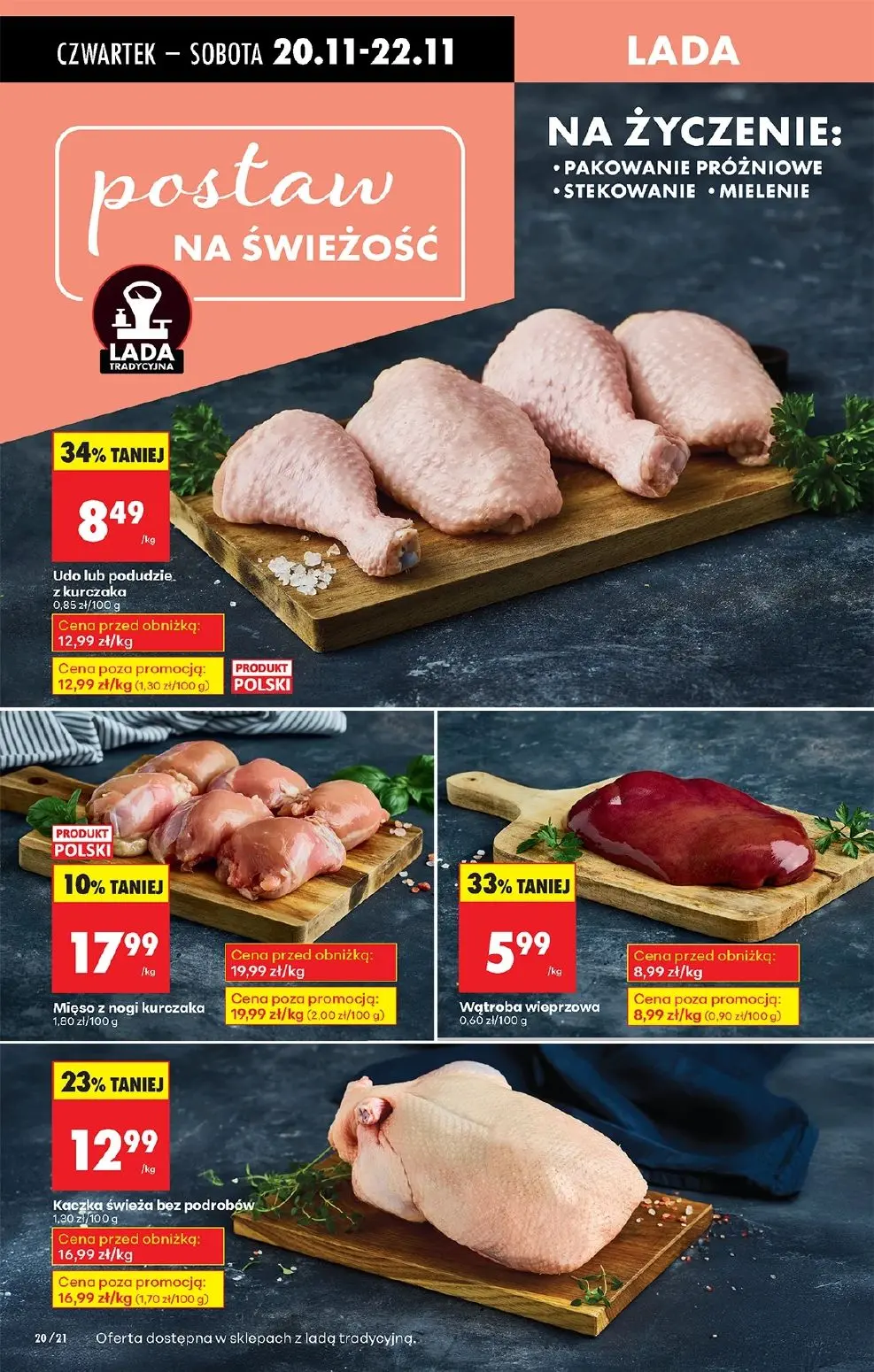 gazetka promocyjna Biedronka Od czwartku - lada tradycyjna - Strona 24