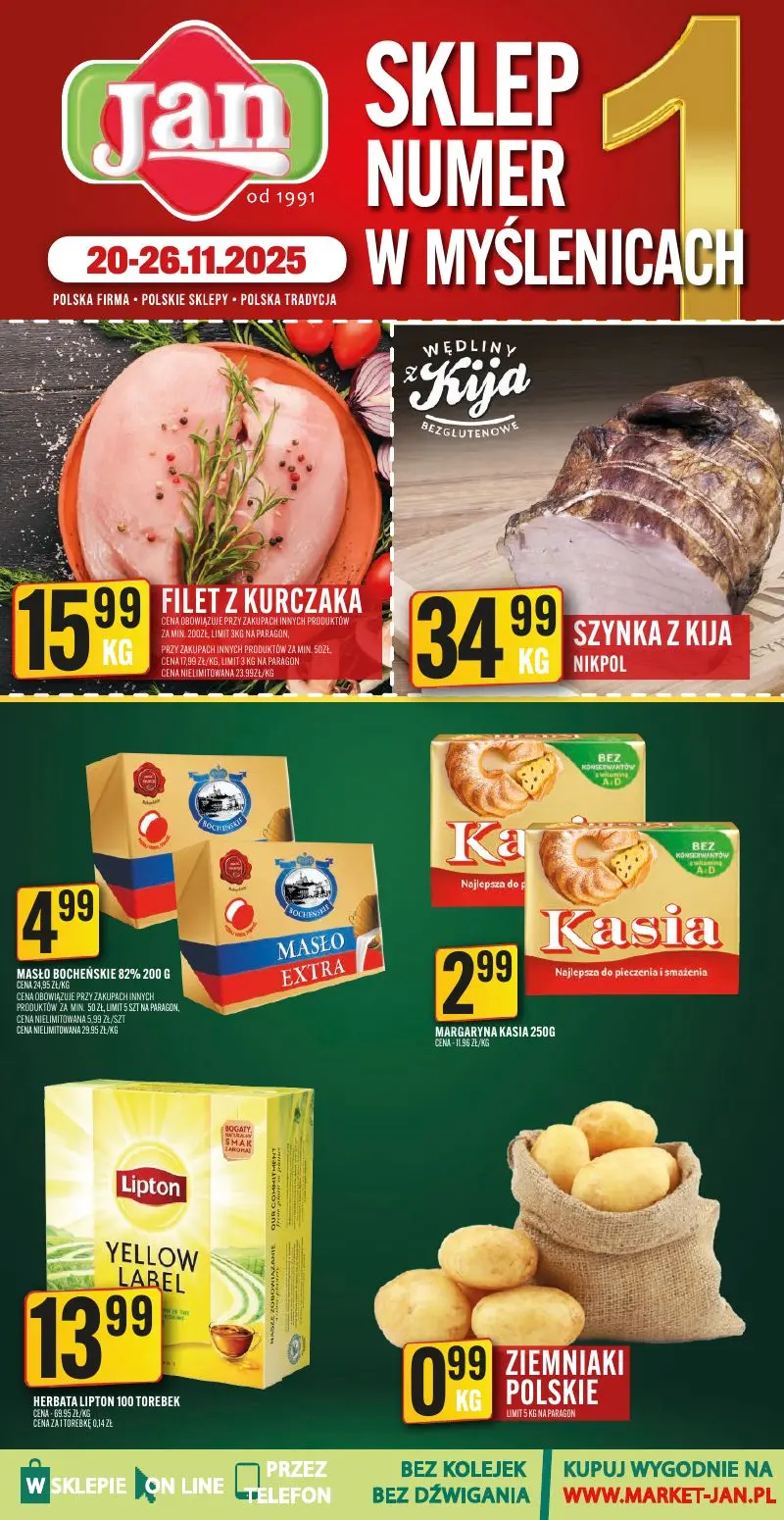 gazetka promocyjna Jan Myślenice - Strona 1