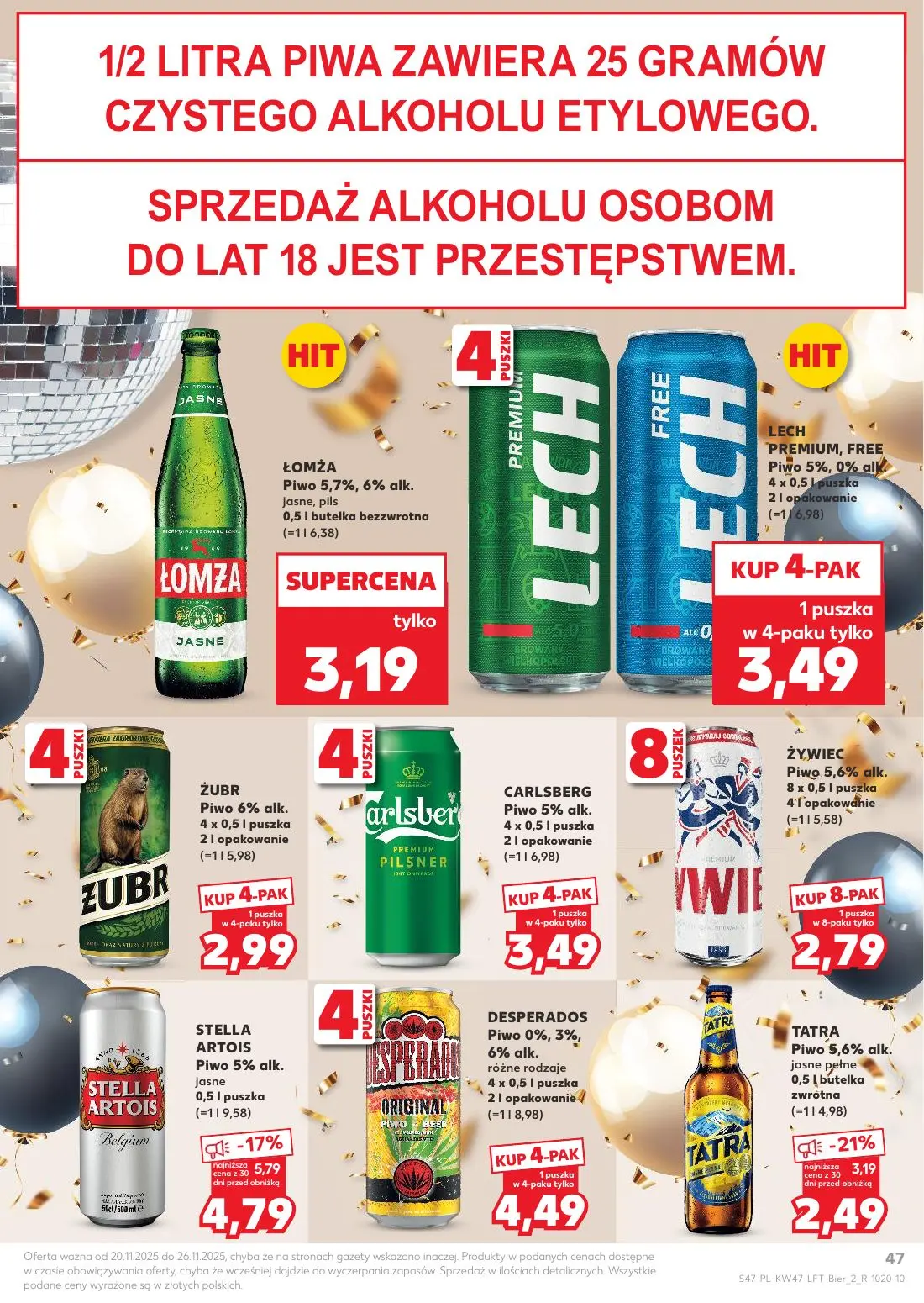gazetka promocyjna Kaufland Hity cenowe - wersja 2 - Strona 47