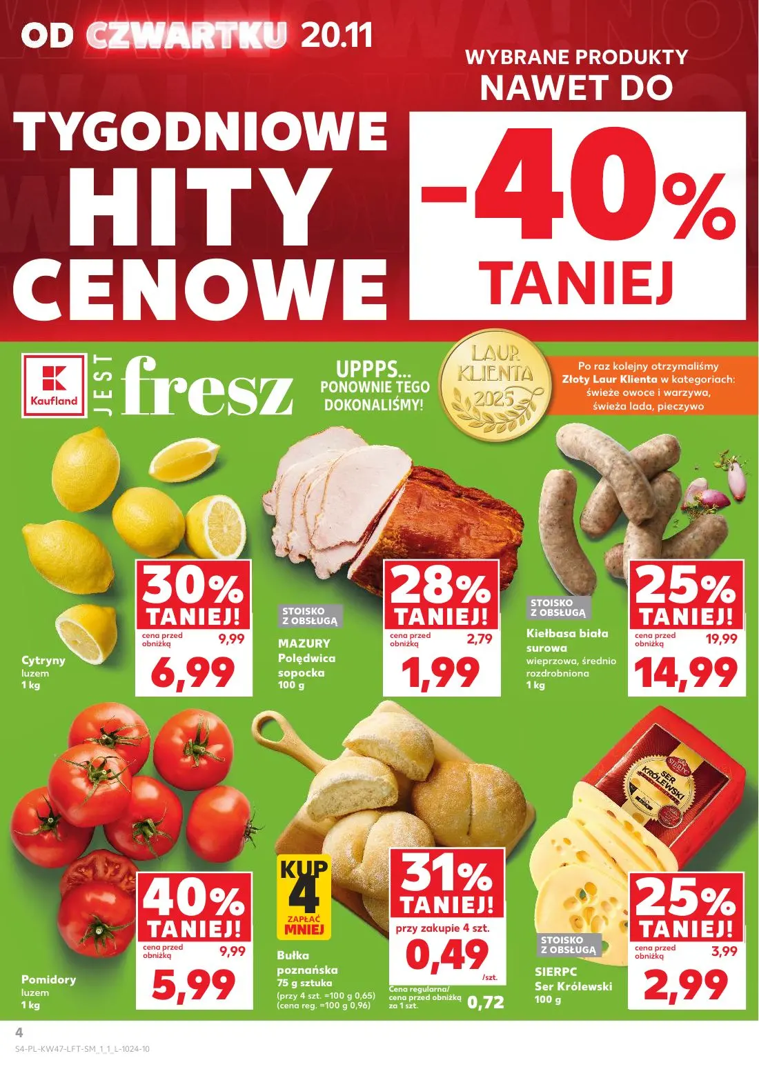 gazetka promocyjna Kaufland Hity cenowe - wersja 1 - Strona 4