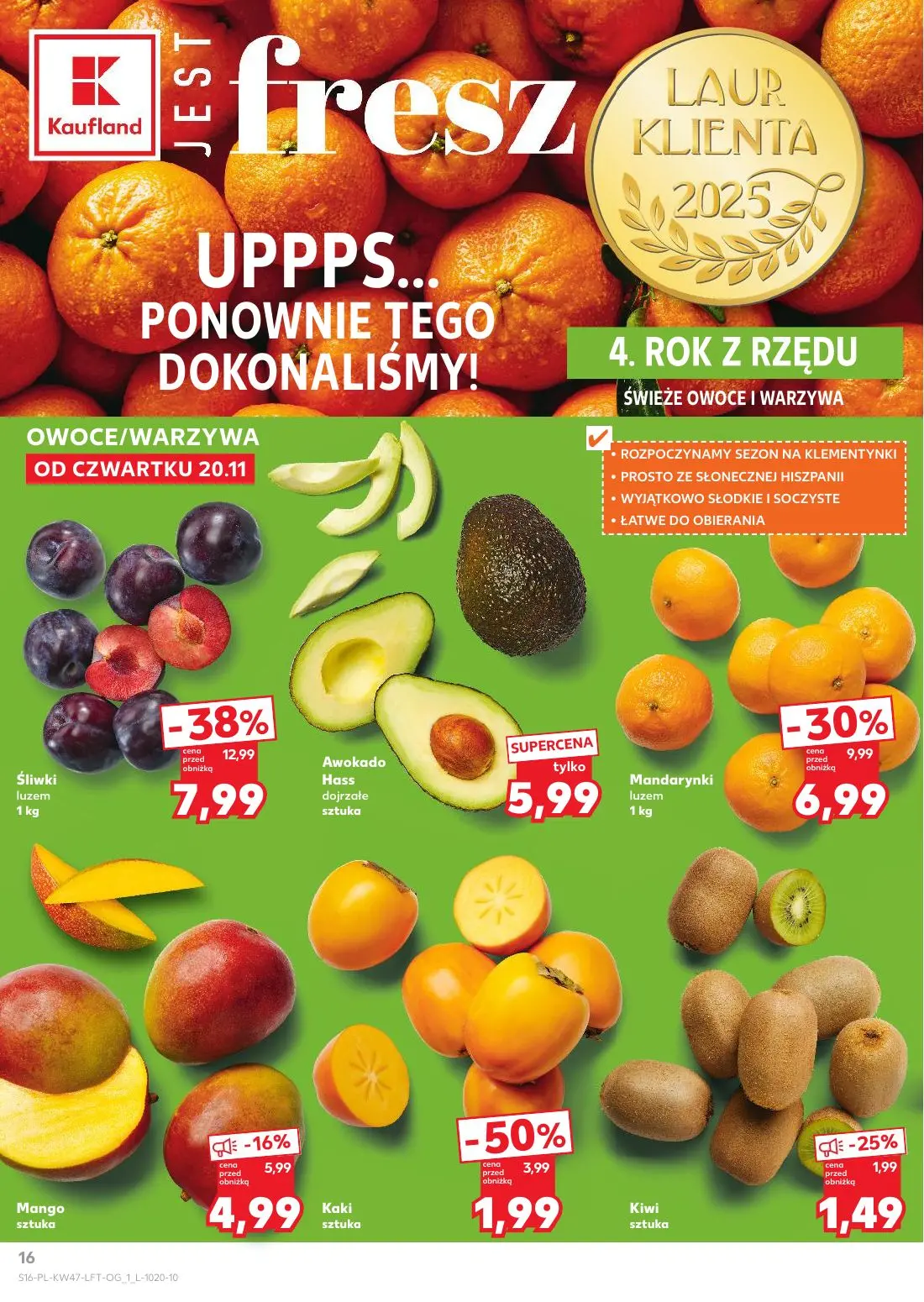 gazetka promocyjna Kaufland Hity cenowe - wersja 1 - Strona 16