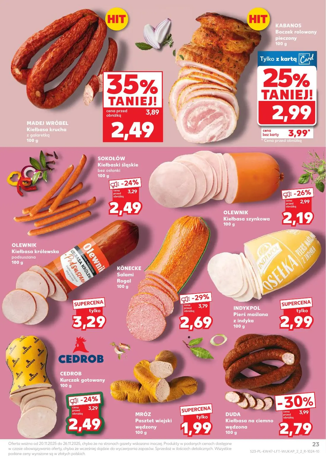 gazetka promocyjna Kaufland Hity cenowe - wersja 1 - Strona 23