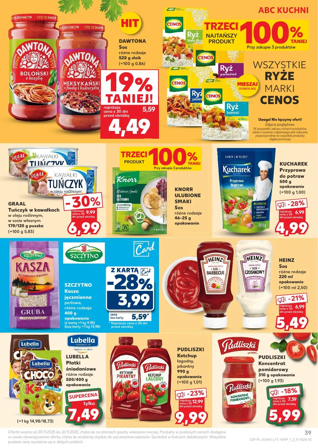 gazetka promocyjna Kaufland Hity cenowe - wersja 1 - Strona 39