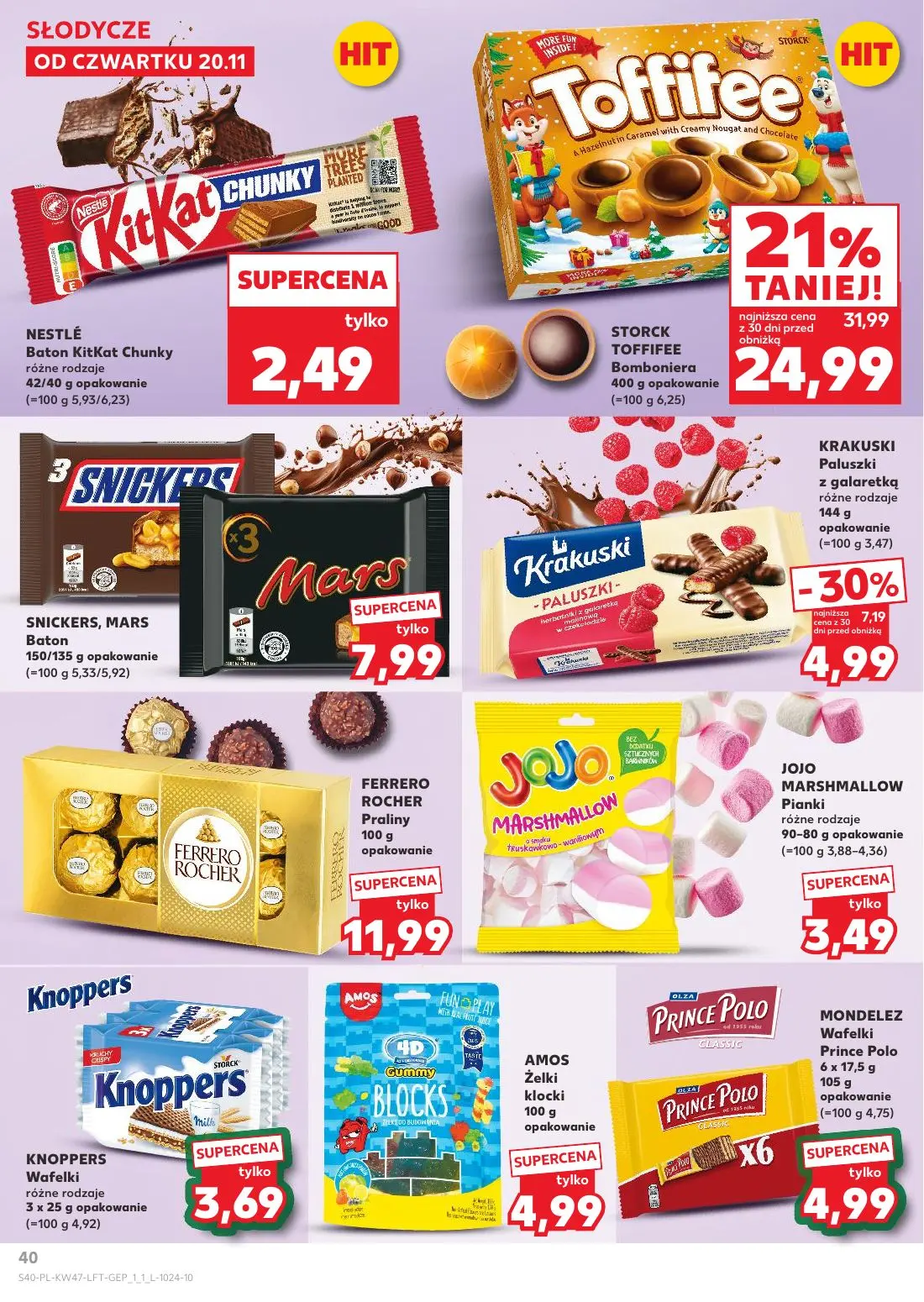 gazetka promocyjna Kaufland Hity cenowe - wersja 1 - Strona 40