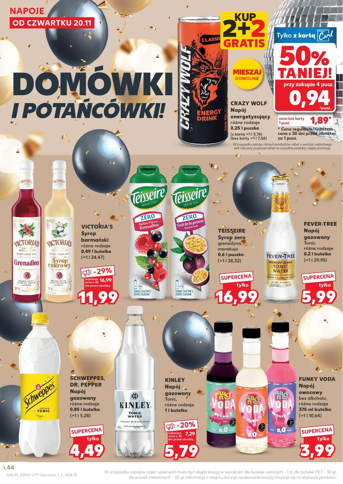gazetka promocyjna Kaufland Hity cenowe - wersja 1 - Strona 44
