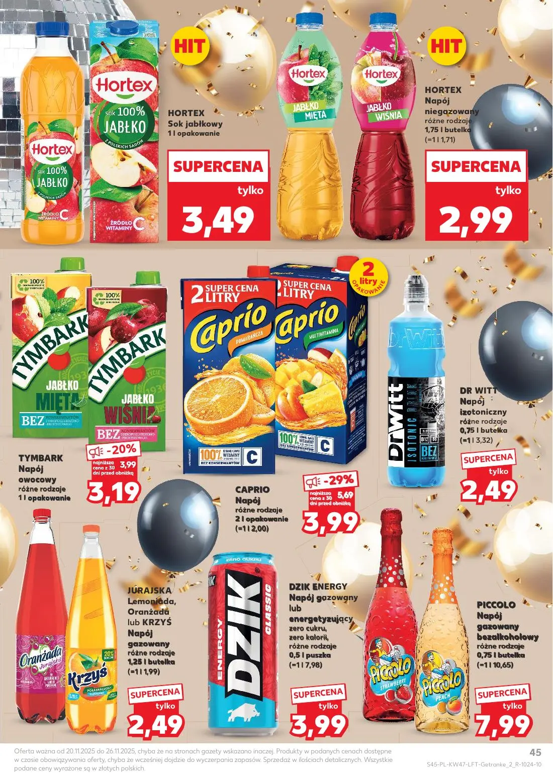 gazetka promocyjna Kaufland Hity cenowe - wersja 1 - Strona 45