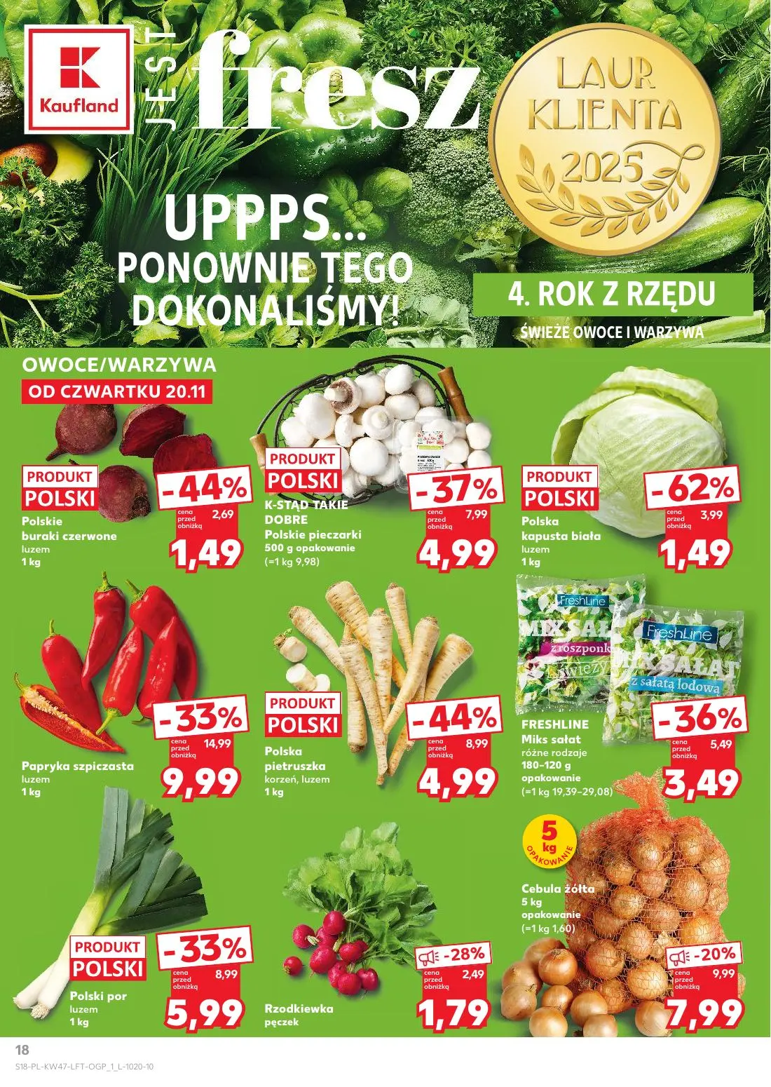 gazetka promocyjna Kaufland Hity cenowe - wersja 2 - Strona 18