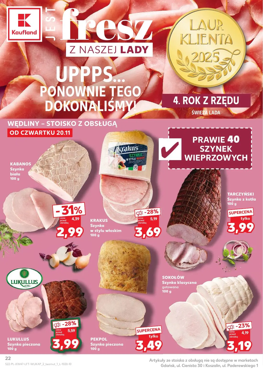 gazetka promocyjna Kaufland Hity cenowe - wersja 2 - Strona 22