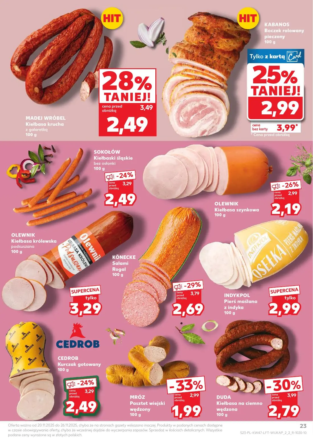 gazetka promocyjna Kaufland Hity cenowe - wersja 2 - Strona 23