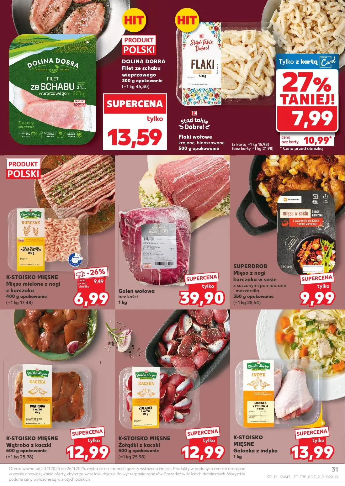 gazetka promocyjna Kaufland Hity cenowe - wersja 2 - Strona 31