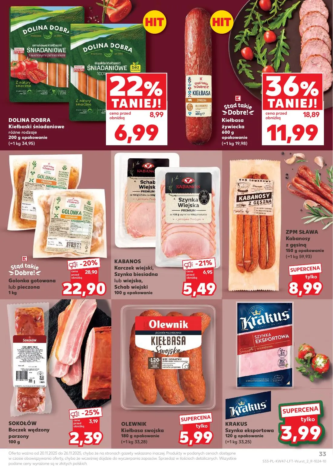 gazetka promocyjna Kaufland Hity cenowe - wersja 2 - Strona 33