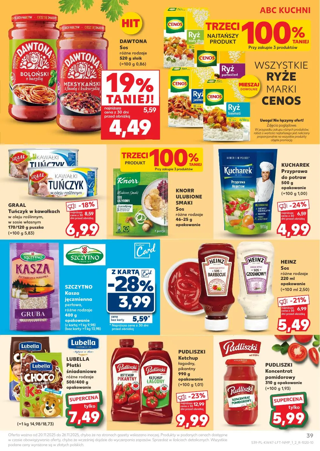 gazetka promocyjna Kaufland Hity cenowe - wersja 2 - Strona 39