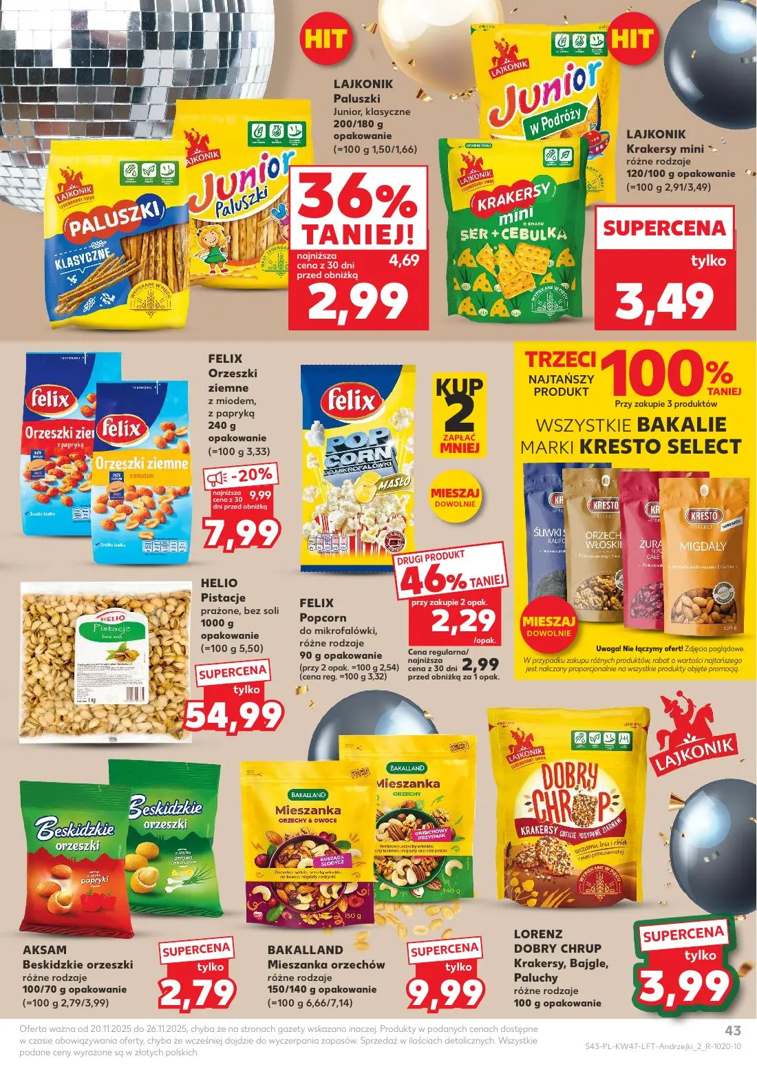 gazetka promocyjna Kaufland Hity cenowe - wersja 2 - Strona 43