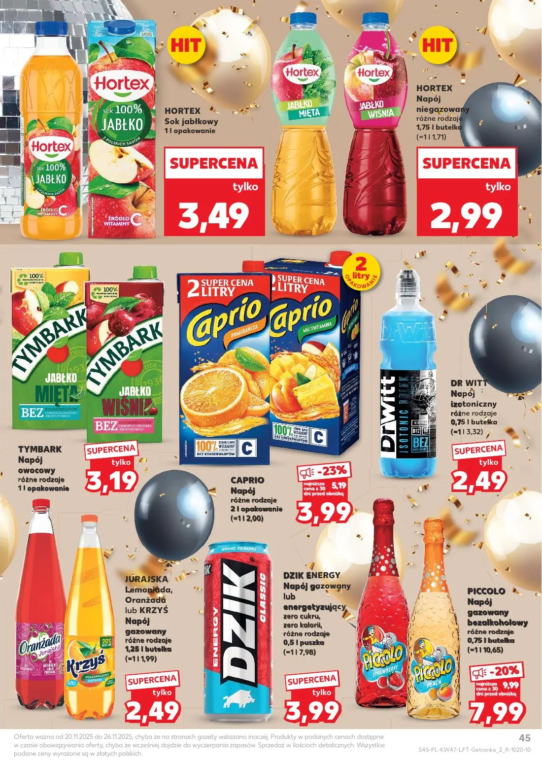 gazetka promocyjna Kaufland Hity cenowe - wersja 2 - Strona 45