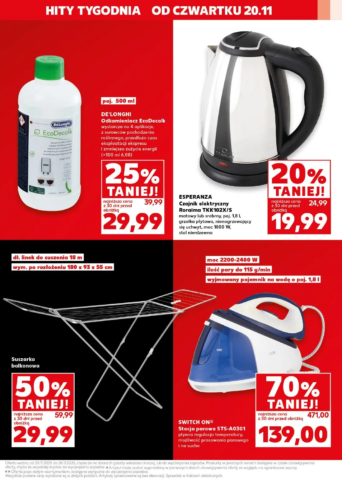 gazetka promocyjna Kaufland Black Weekowy Szał cenowy - Strona 3
