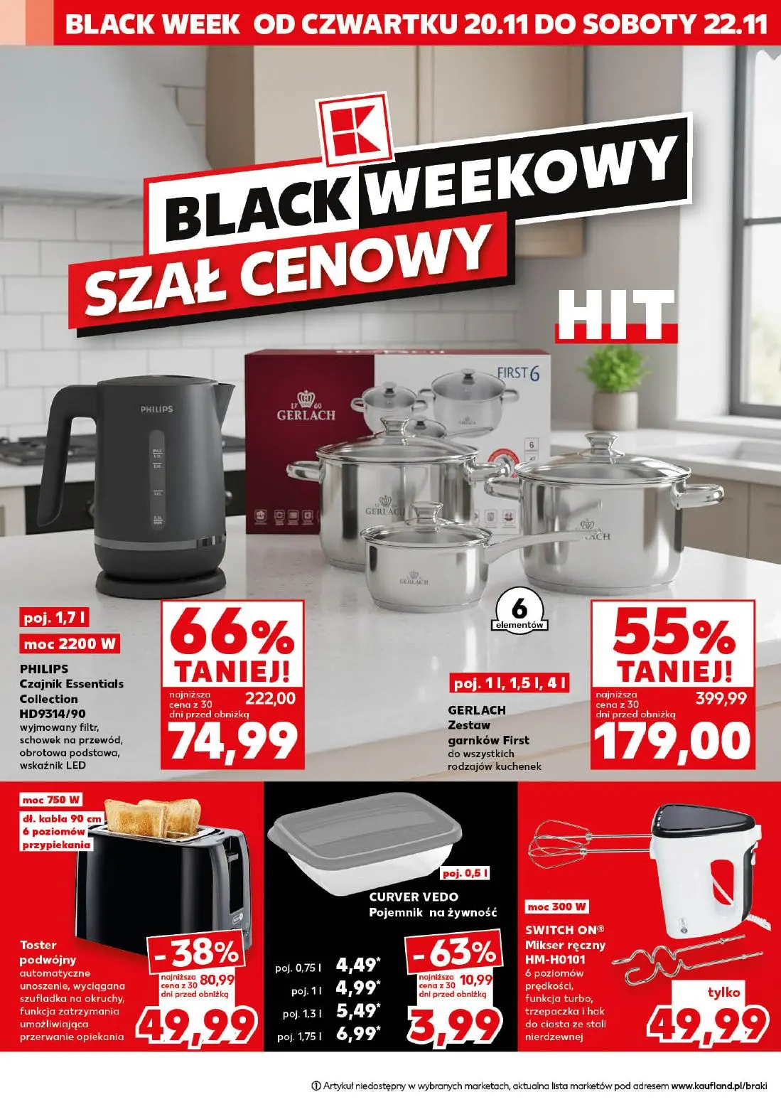 gazetka promocyjna Kaufland Black Weekowy Szał cenowy - Strona 14