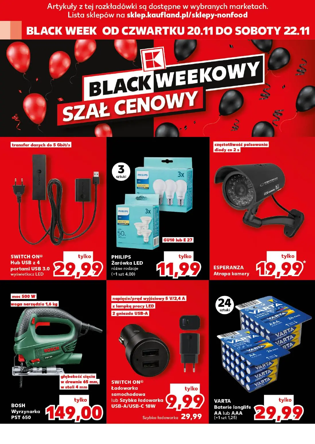 gazetka promocyjna Kaufland Black Weekowy Szał cenowy - Strona 16