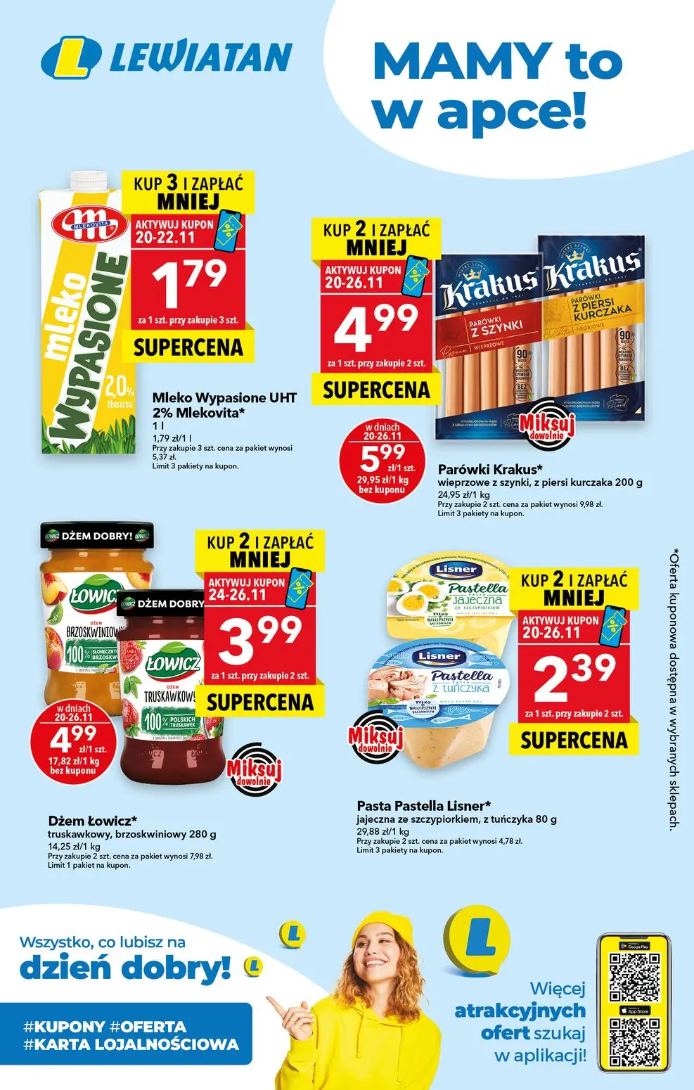 gazetka promocyjna LEWIATAN Z kuponami w Lewiatanie - Strona 1