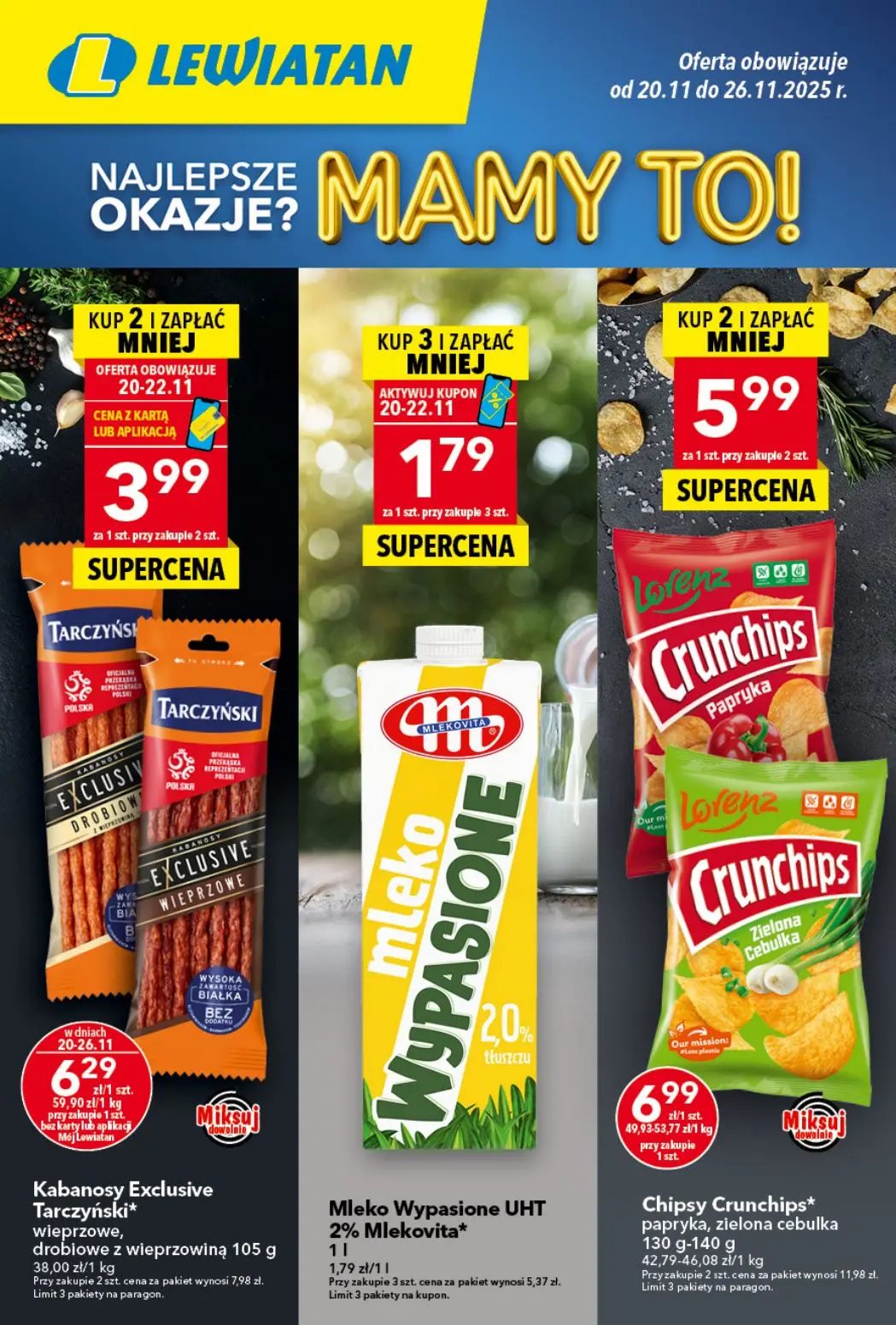 gazetka promocyjna LEWIATAN MAMY TO w Lewiatanie - Strona 1