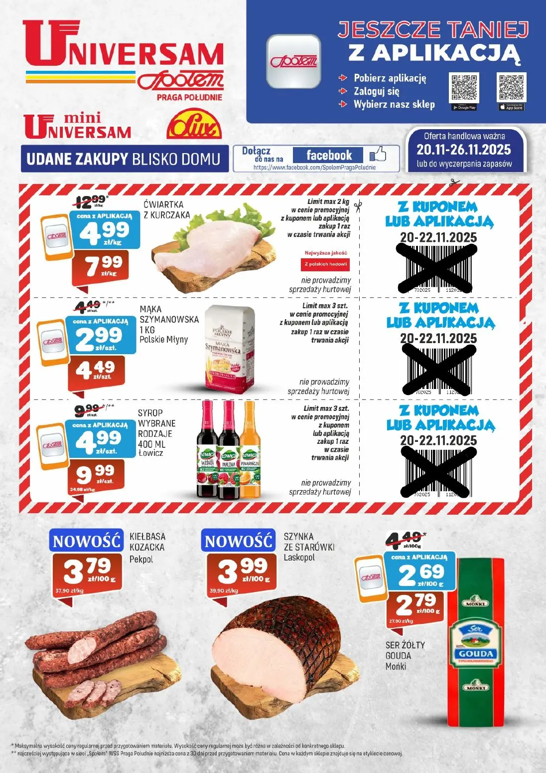 gazetka promocyjna Społem Praga Udane zakupy blisko domu - Strona 1