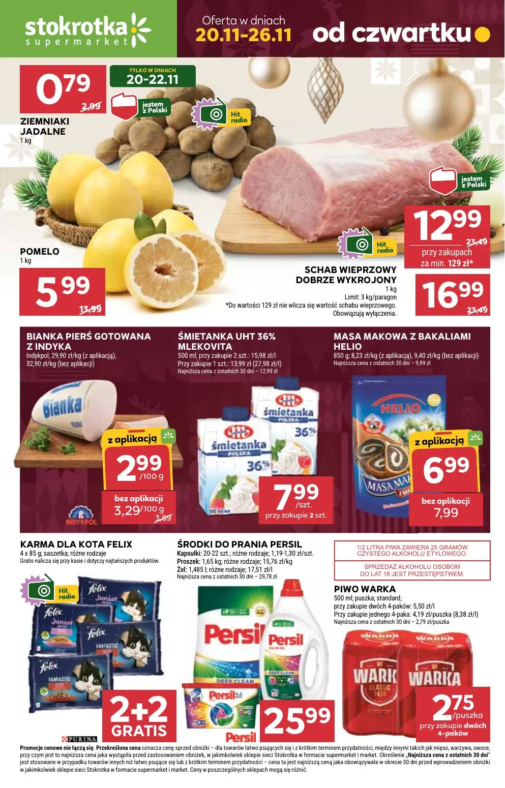 gazetka promocyjna Stokrotka Supermarket Od czwartku - Strona 1