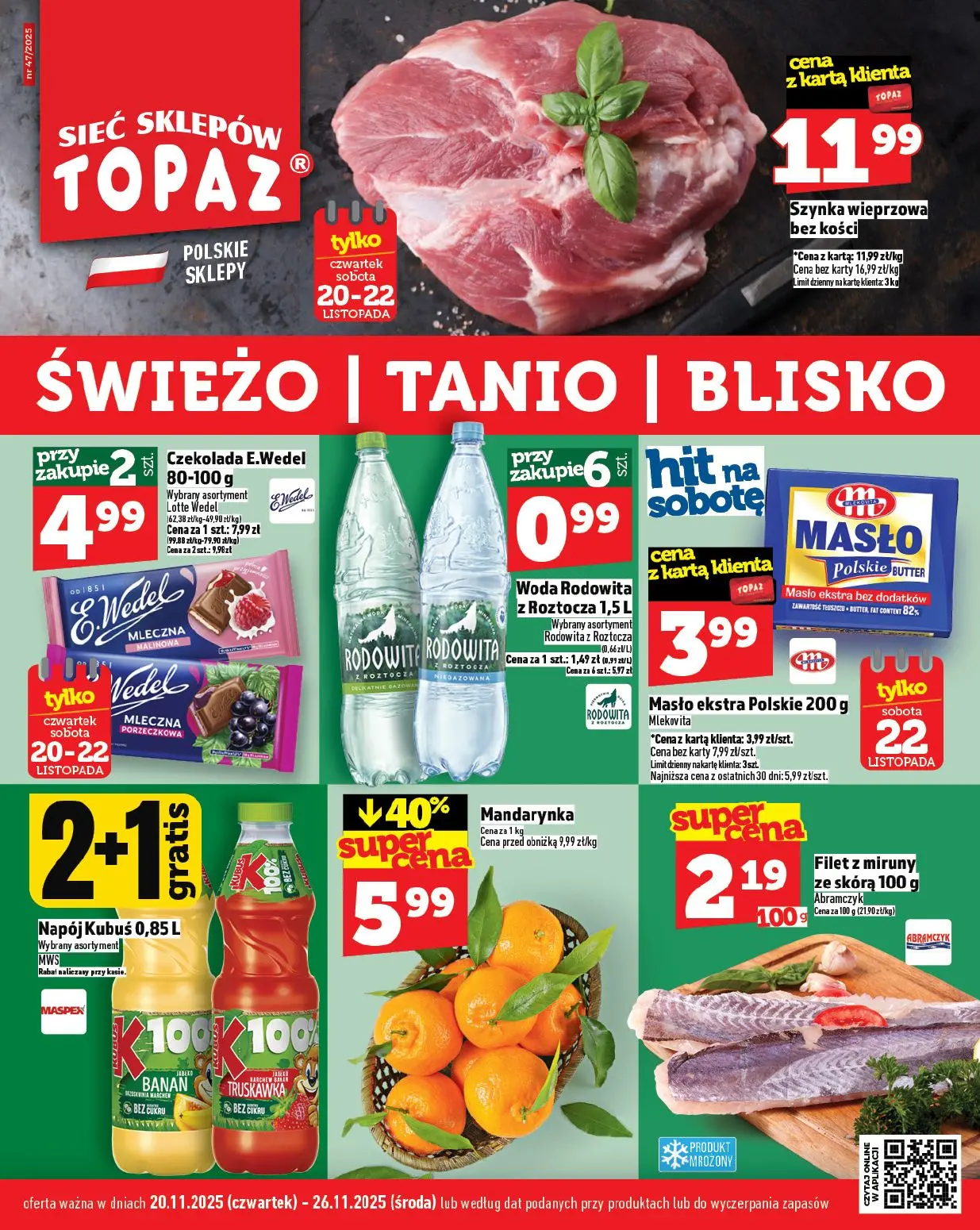 gazetka promocyjna Topaz Warszawa - Strona 1
