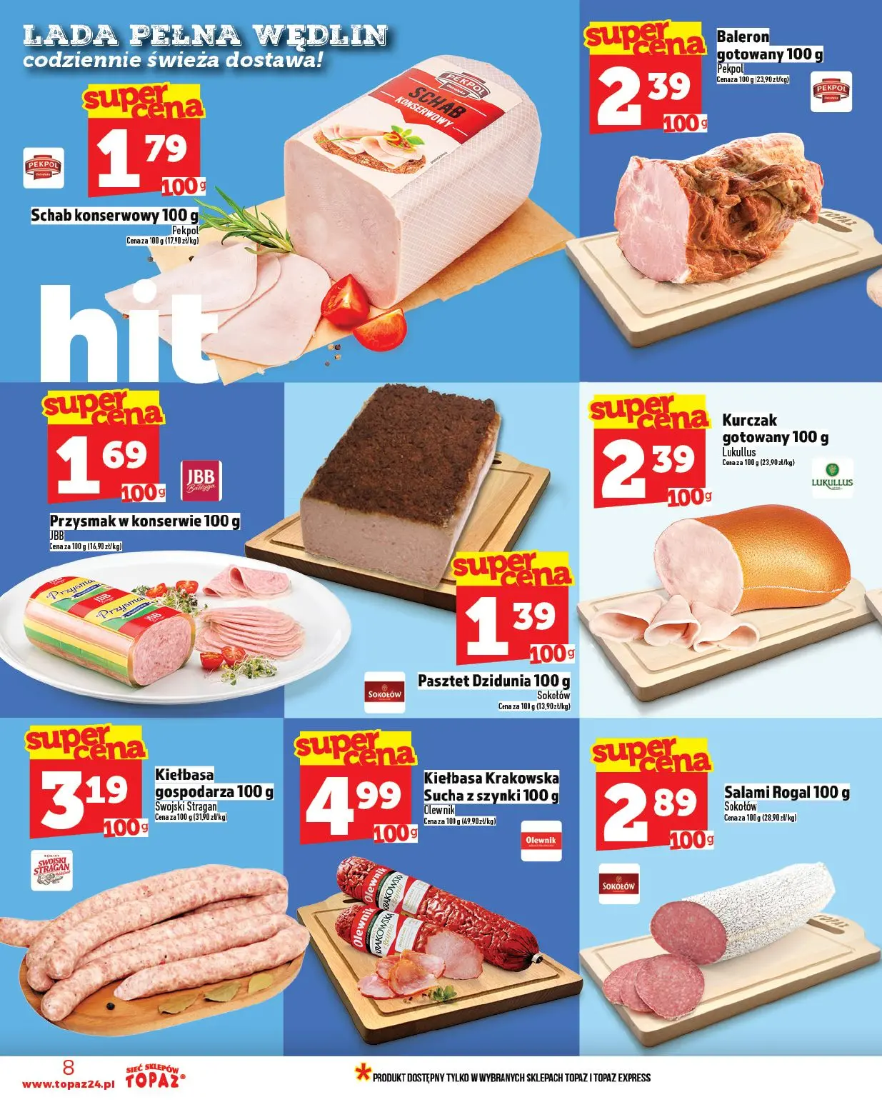 gazetka promocyjna Topaz Warszawa - Strona 8