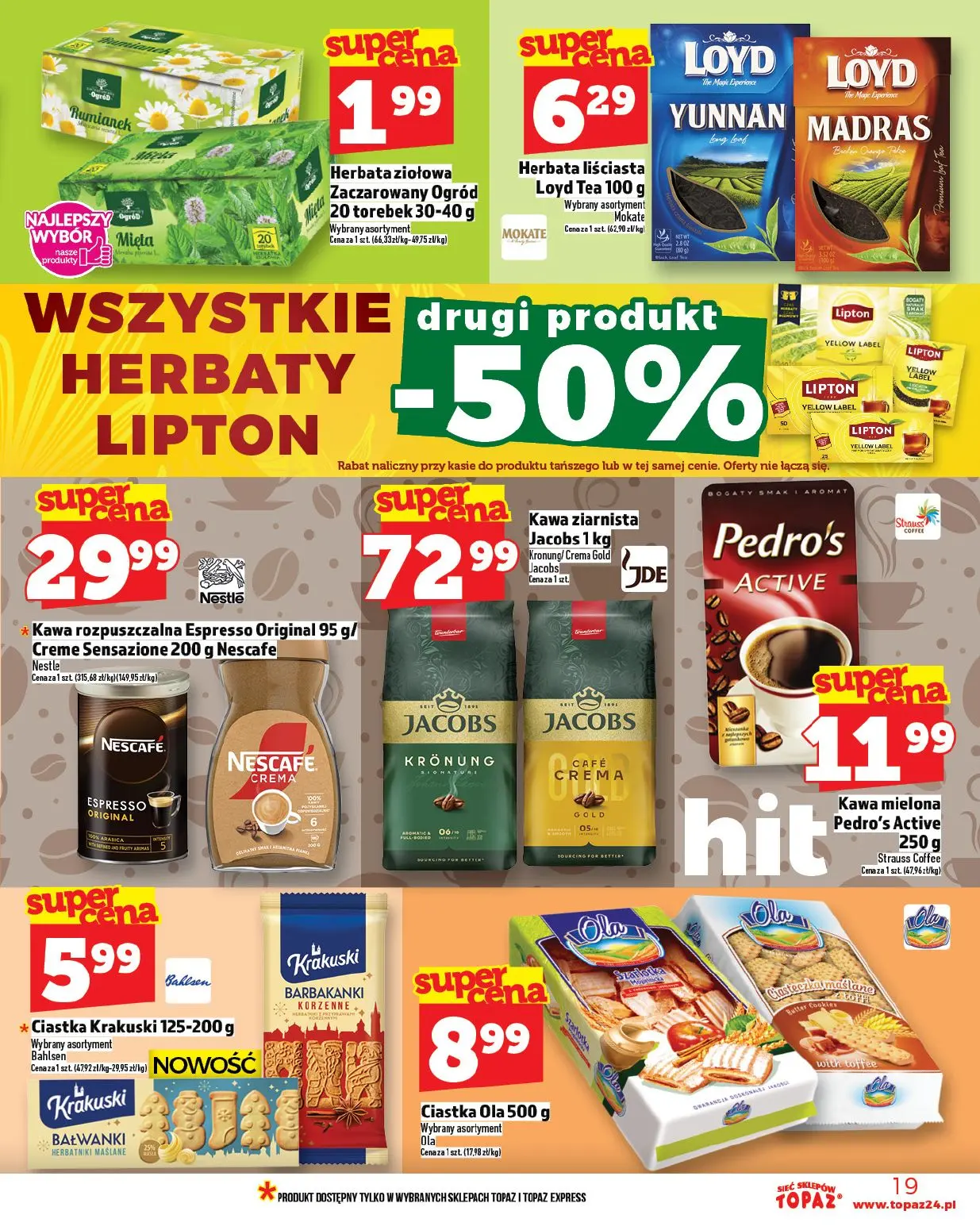 gazetka promocyjna Topaz Warszawa - Strona 19