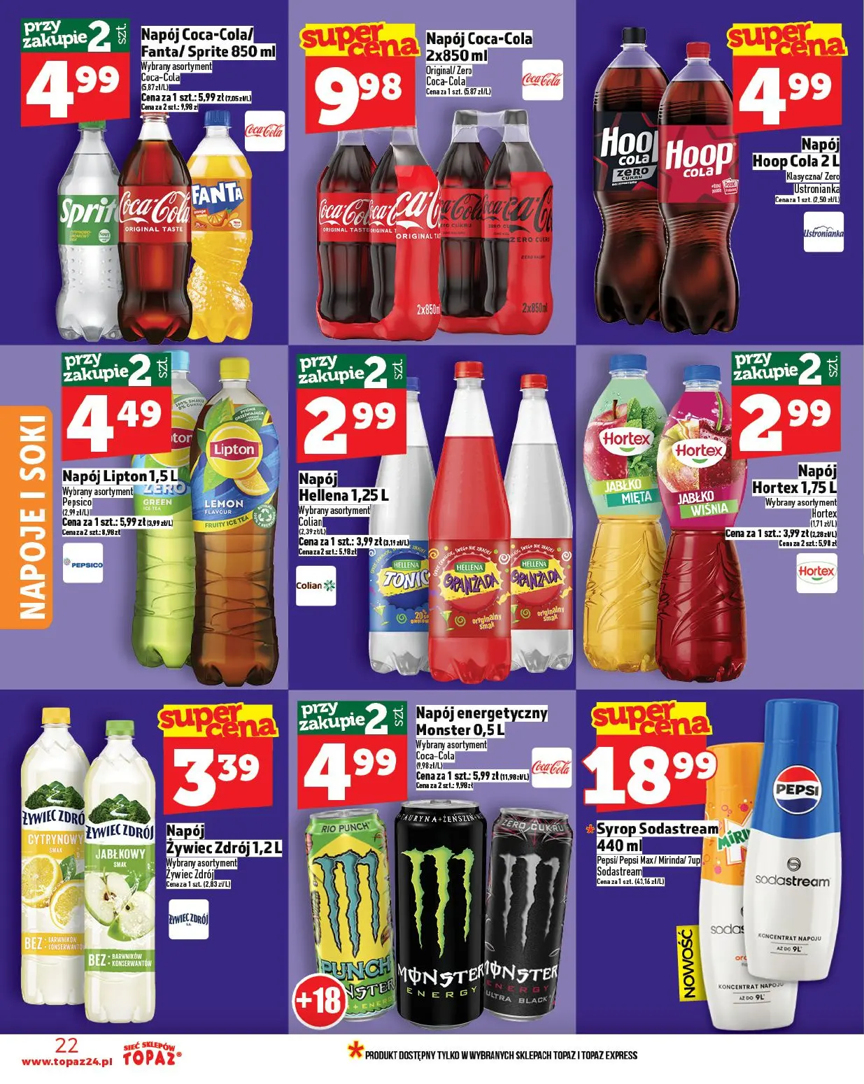 gazetka promocyjna Topaz Warszawa - Strona 22