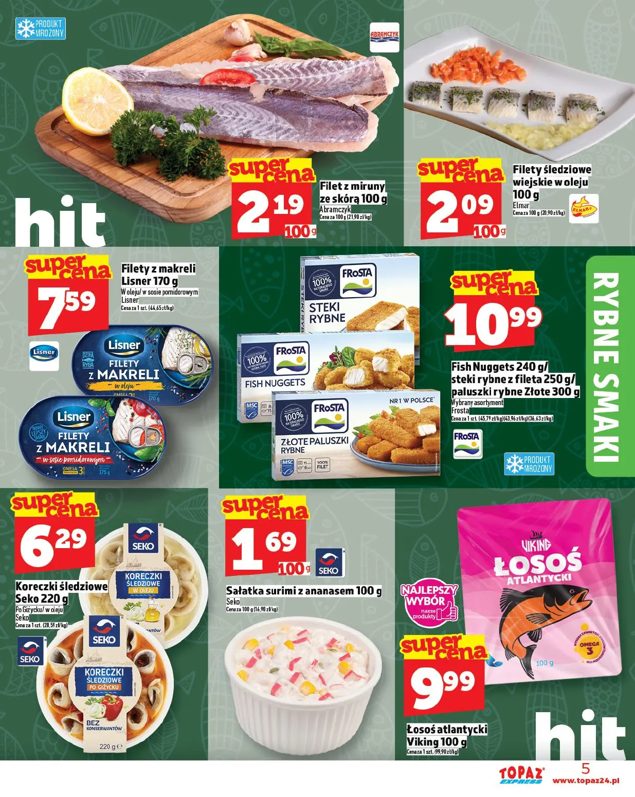 gazetka promocyjna Topaz Express - Strona 5