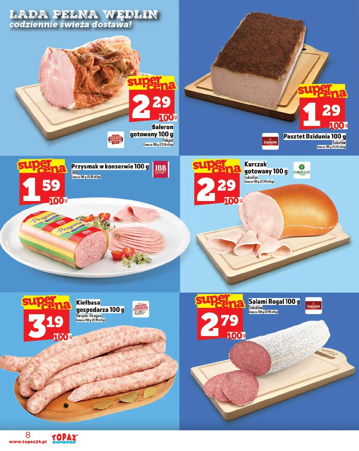gazetka promocyjna Topaz Express - Strona 8