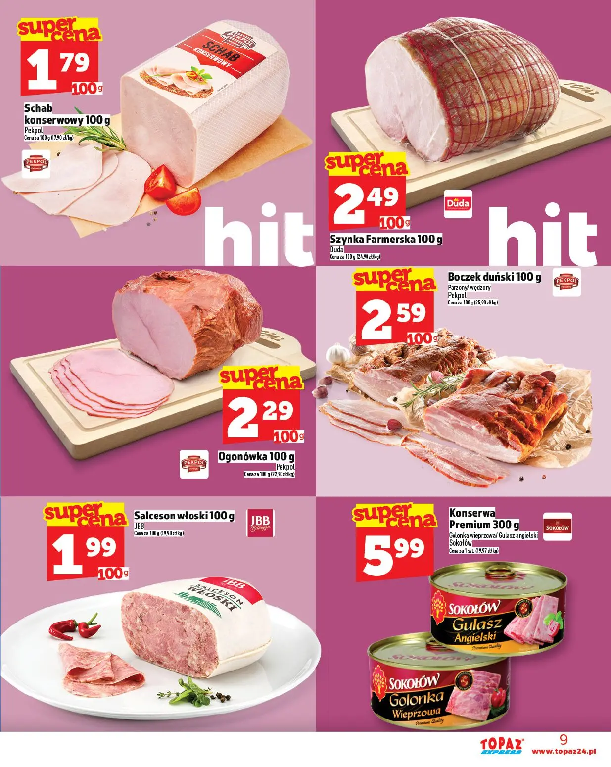 gazetka promocyjna Topaz Express - Strona 9