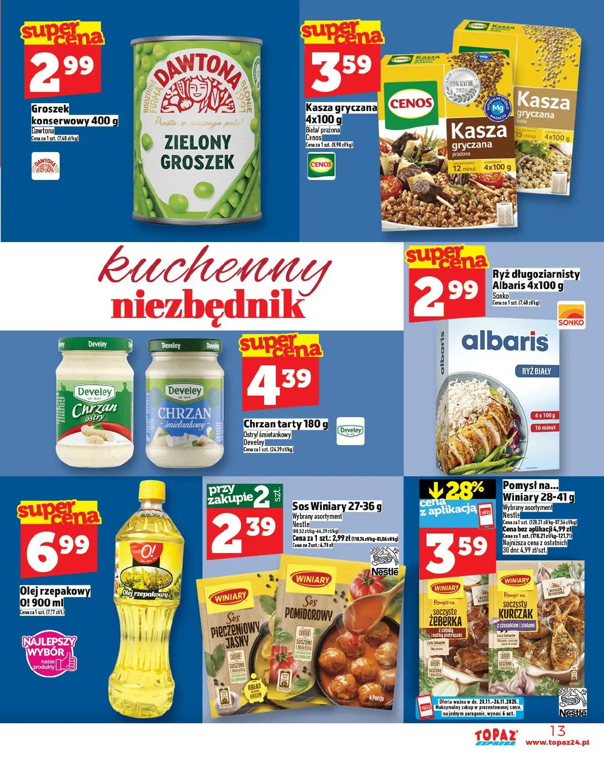 gazetka promocyjna Topaz Express - Strona 13