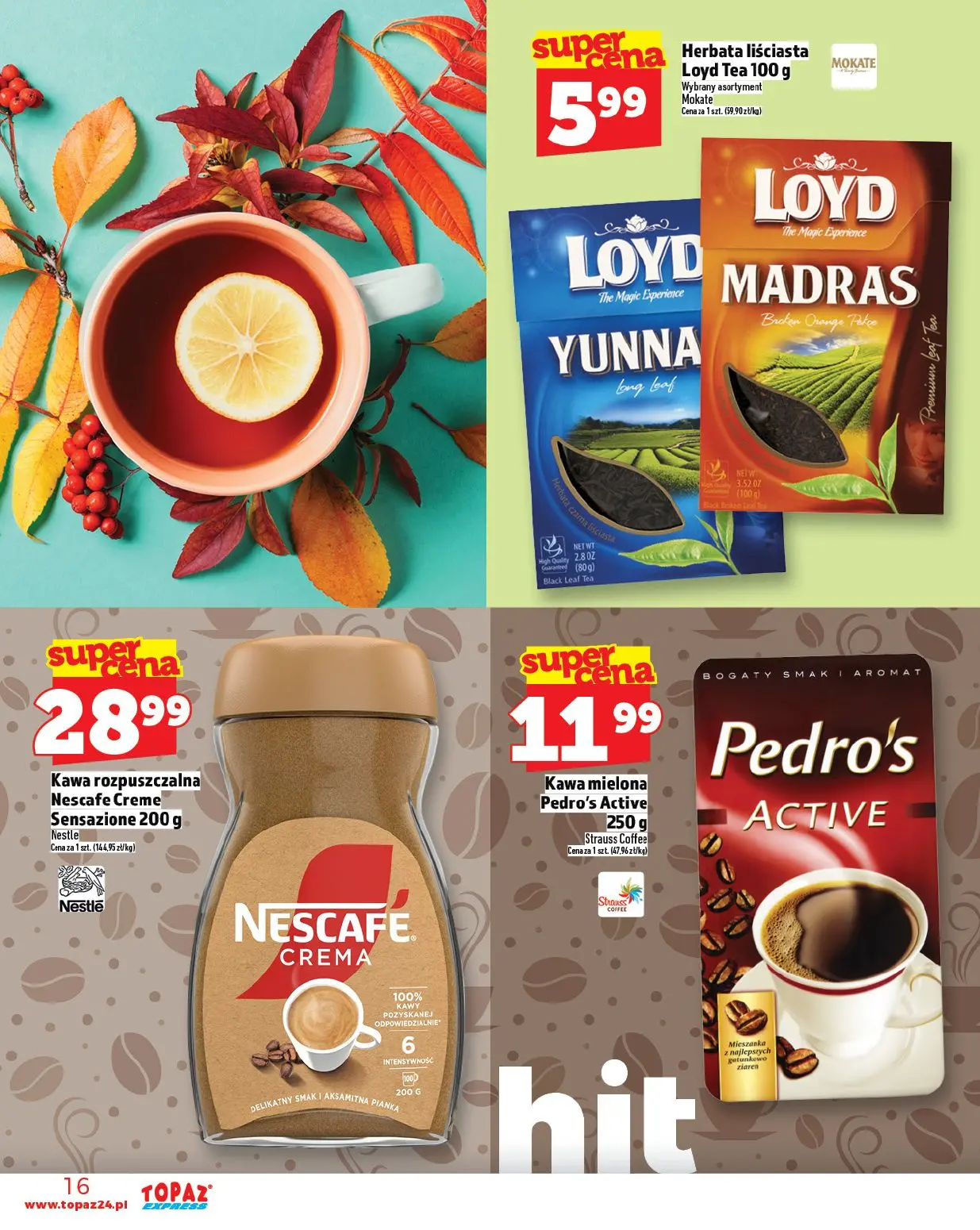 gazetka promocyjna Topaz Express - Strona 16