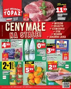 Gazetka promocyjna Topaz, ważna od 2025-11-20 do 2025-11-26.