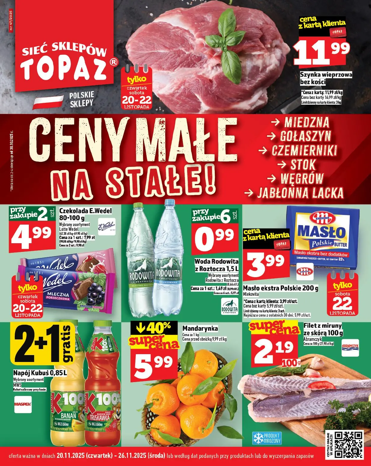 gazetka promocyjna Topaz Ceny małe - Strona 1