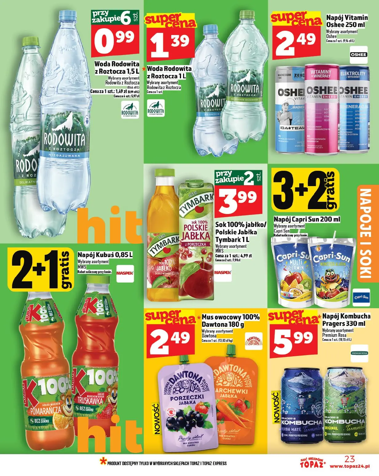 gazetka promocyjna Topaz Ceny małe - Strona 23