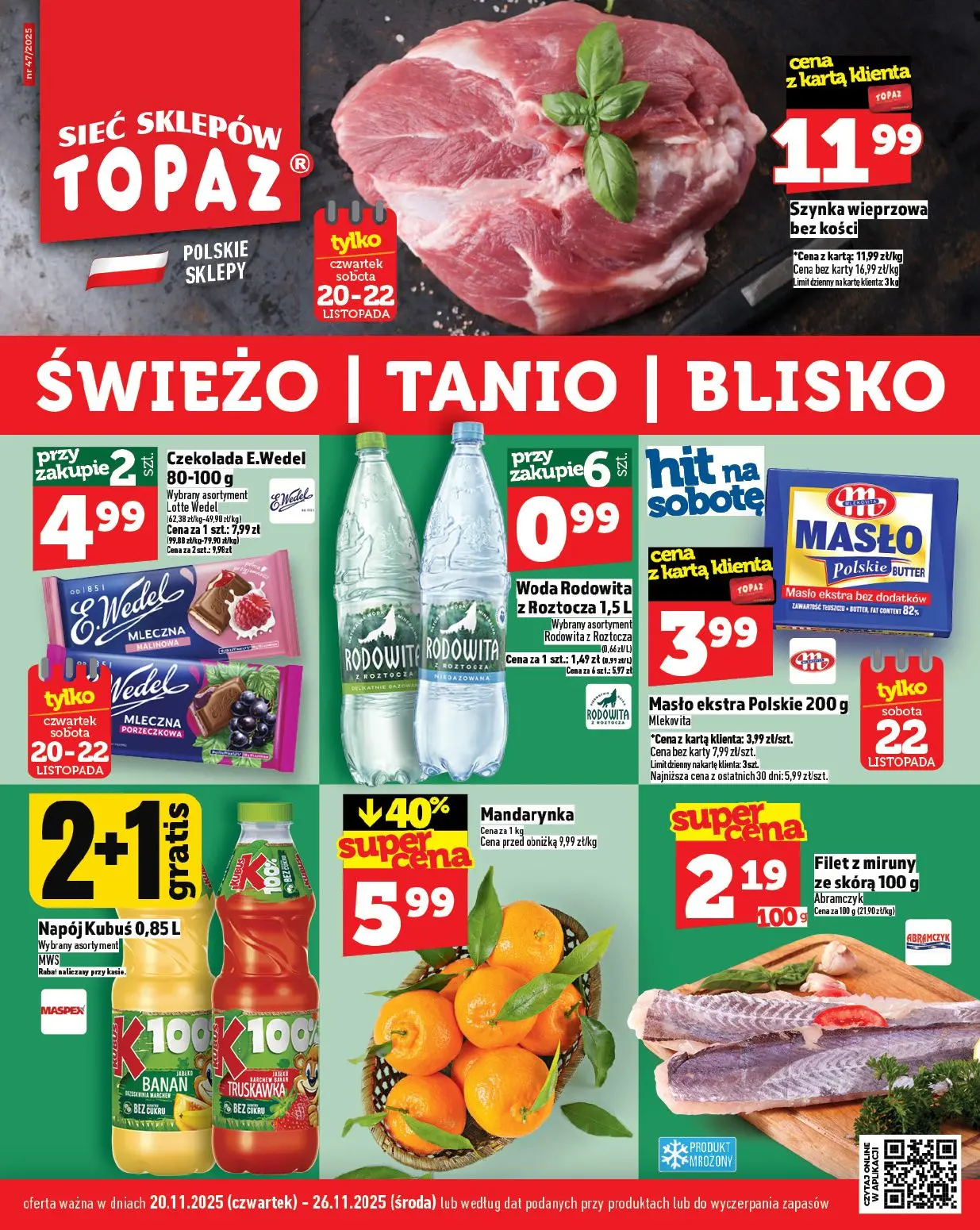 gazetka promocyjna Topaz Ogólna - Strona 1