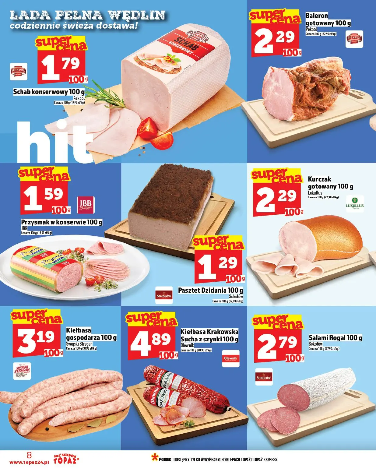 gazetka promocyjna Topaz Ogólna - Strona 8