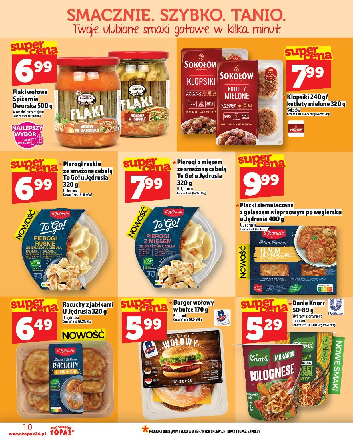 gazetka promocyjna Topaz Ogólna - Strona 10