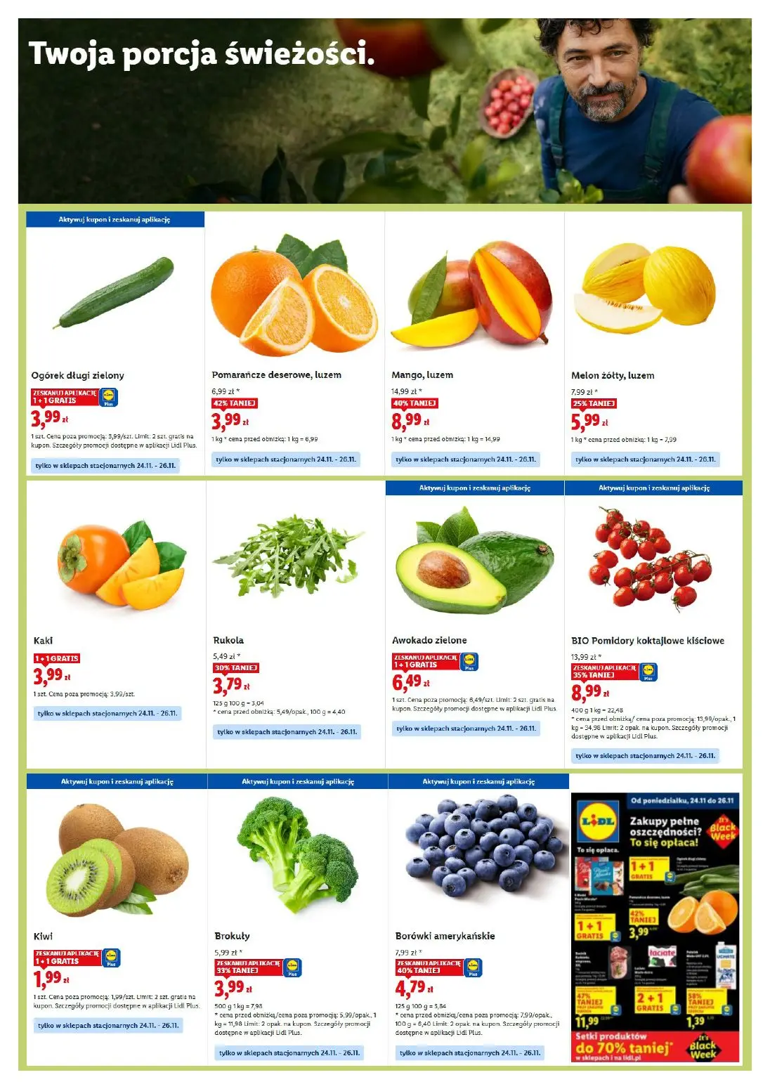 gazetka promocyjna LIDL Lidl plus. Skanujesz - To się opłaca - Strona 11